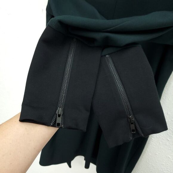 CABI Renaissance Emerald Green Longline Blazer Assymetrical Career Jacket - Picture 15 of 16